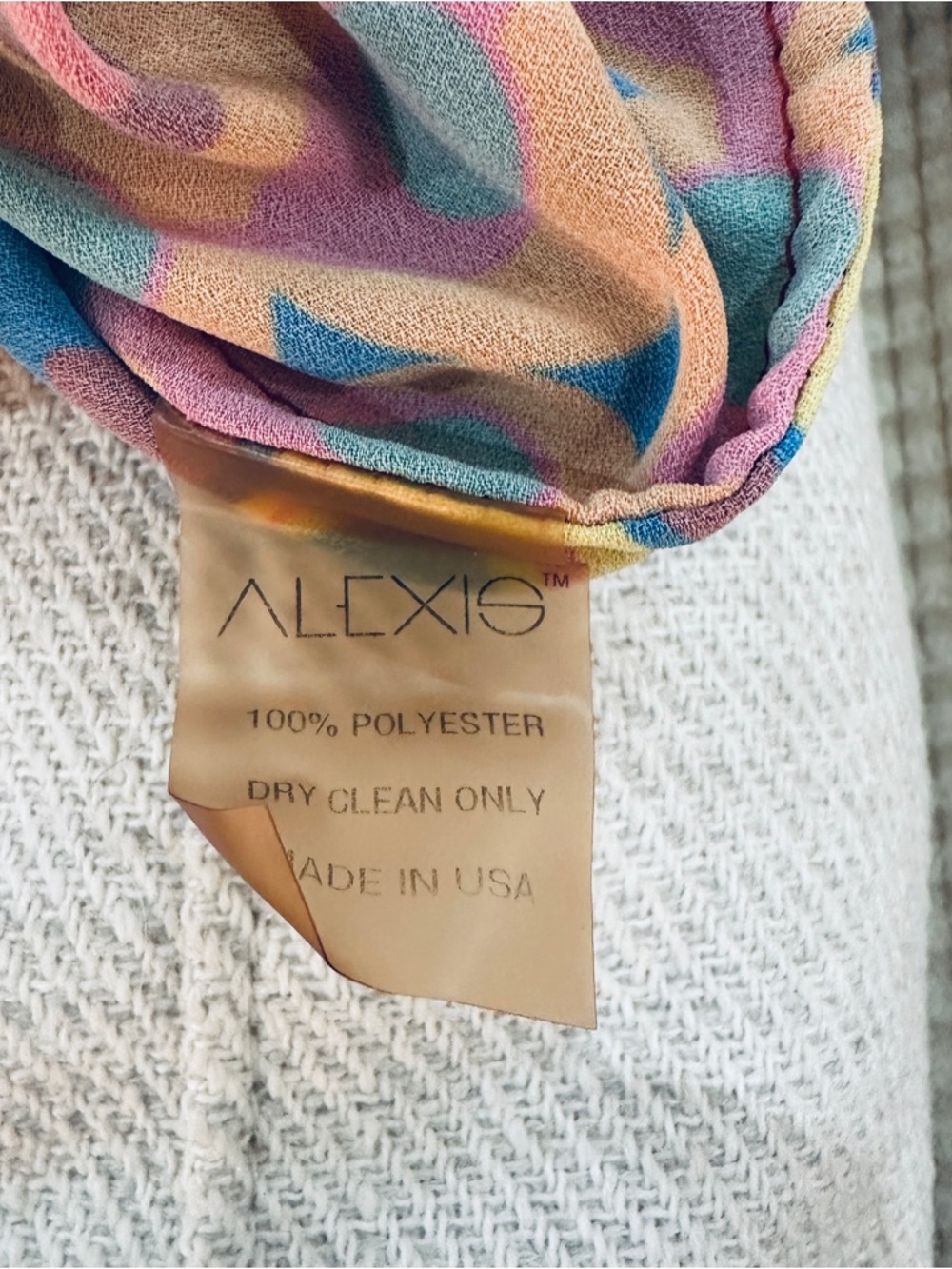 Alexis Multicolor Geometric Button-Up Shirt - Picture 3 of 4